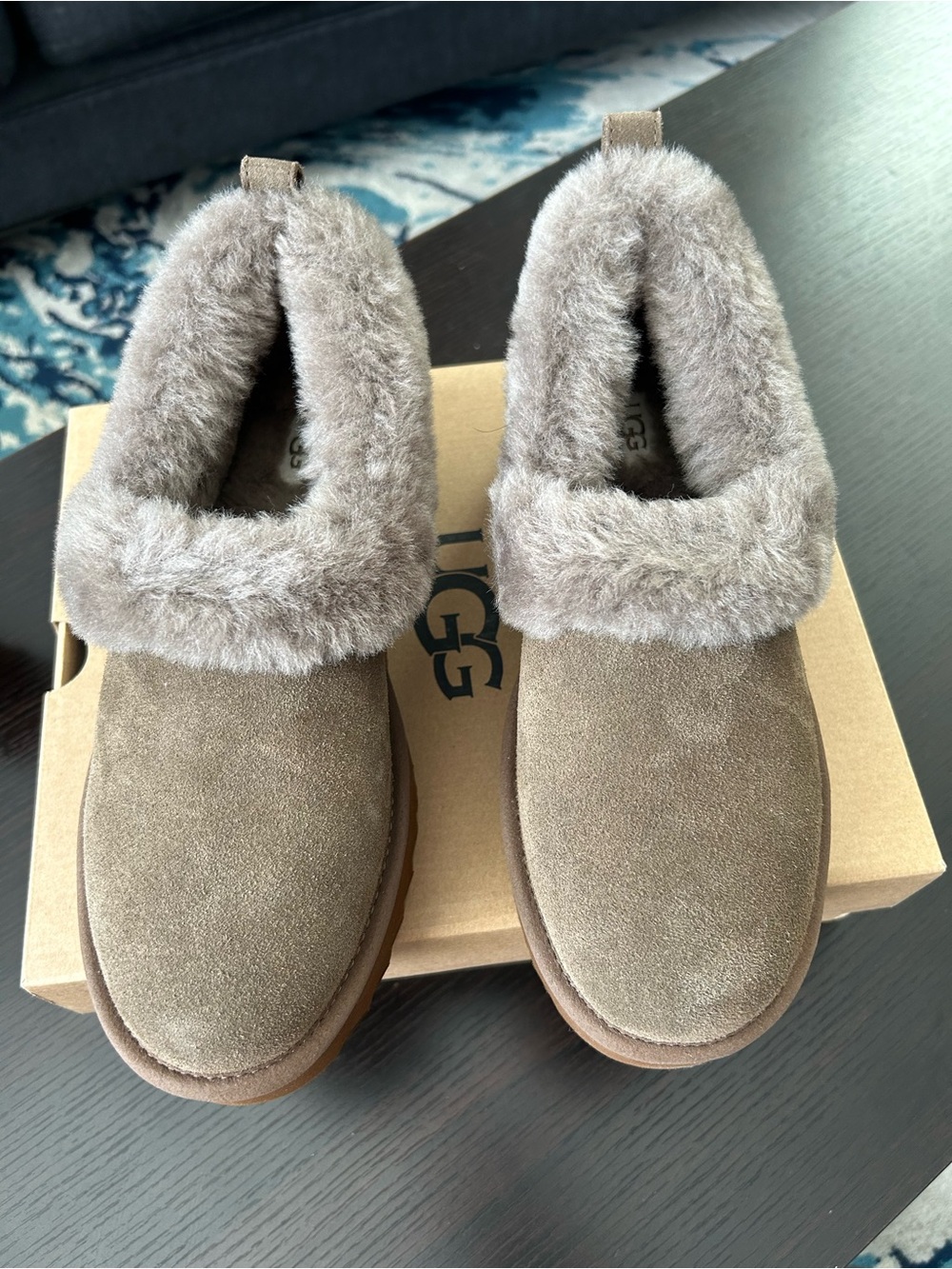 Ugg l-Nita platform slippers shearling Lined Slip-On - Picture 3 of 11